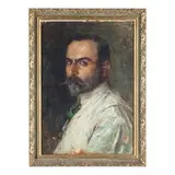 Gaetano Esposito, Ritratto maschile (autoritratto?), oil on canvas