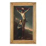 Francesco Trevisani, Crocifissione, oil on canvas