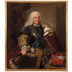 Georg Desmarées, Ritratto di principe elettore, oil on canvas