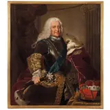 Georg Desmarées, Ritratto di principe elettore, oil on canvas