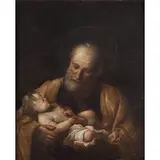 Ercole de Maria, San Giuseppe, oil on canvas