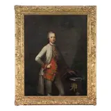 Laurent Pêcheux, Ritratto di Pietro Leopoldo d'Asburgo Lorena, oil on canvas