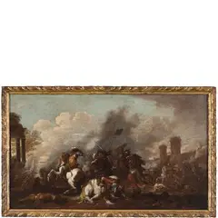 Battaglia by Jacques Courtois, oil on canvas, offered May 2015