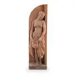 Arrigo Minerbi, FIGURA FEMMINILE, Scultura in terracotta