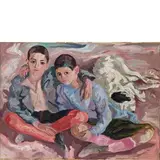 Carlo Levi, ANTONIO PEPPINO E IL CANE BARONE, 1935