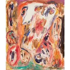 Alechinsky Pierre, LES OH! ET LES BAH!, 1964, oil on canvas