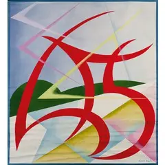 FUTUR BALLA, ANNI 90 by Giacomo Balla, Arazzo, offered Jun 2015