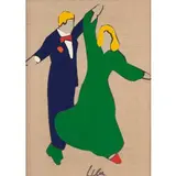 SENZA TITOLO, anni 90 by Marco Lodola, collage ed acrilico on canvas, offered Jun 2015