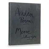 Henry Moore, AUDEN POEMS MOORE, 1974, Selezione di poesie con Portfolio di litografie di Henry Moore