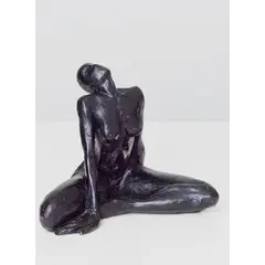 FIGURA FEMMINILE, ANNI '90 by Stefano Pierotti, Scultura in legno patinato, offered Jun 2015