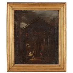 Niccolò Codazzi, Adorazione dei pastori, oil on canvas