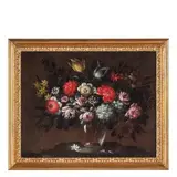 Vaso fiorito by Giuseppe Volo Vicenzino, oil on canvas, offered Dec 2015