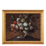 Vaso fiorito by Giuseppe Volo Vicenzino, oil on canvas, offered Dec 2015