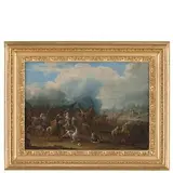 Battaglia by Jan Pieter van Bredael, oil on canvas, offered Dec 2015