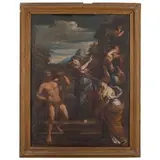 Francesco Allegrini, Ercole al bivio, oil on canvas