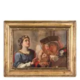 Luigi Garzi, Santa Cecilia, oil on canvas