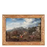 Battaglia by Jan Pieter van Bredael, oil on canvas, offered Dec 2015