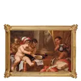 Allegoria della Musica by Giovanni Andrea Podestà, oil on canvas, offered Dec 2015
