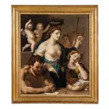Gerolamo Chignoli, Allegoria delle Arti, oil on prima tela