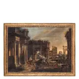 Alessandro Salucci, Capriccio architettonico, oil on canvas