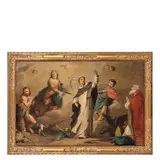 Francesco Guardi, San Domenico e Santi, oil on canvas
