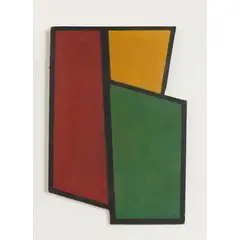 Carmelo Arden Quin, Olio su cartoncino, cm 27,3X19,2 / Monogrammato e datato in basso a destra / Firmato sul retro