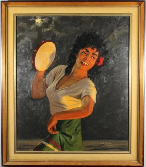 Untitled by Fritz Muller, Oil on canvas, offered Jul 2018