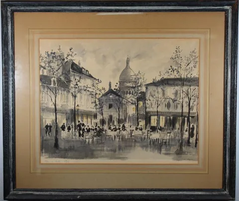 Guy Neyrac, Untitled, Watercolor/Ink