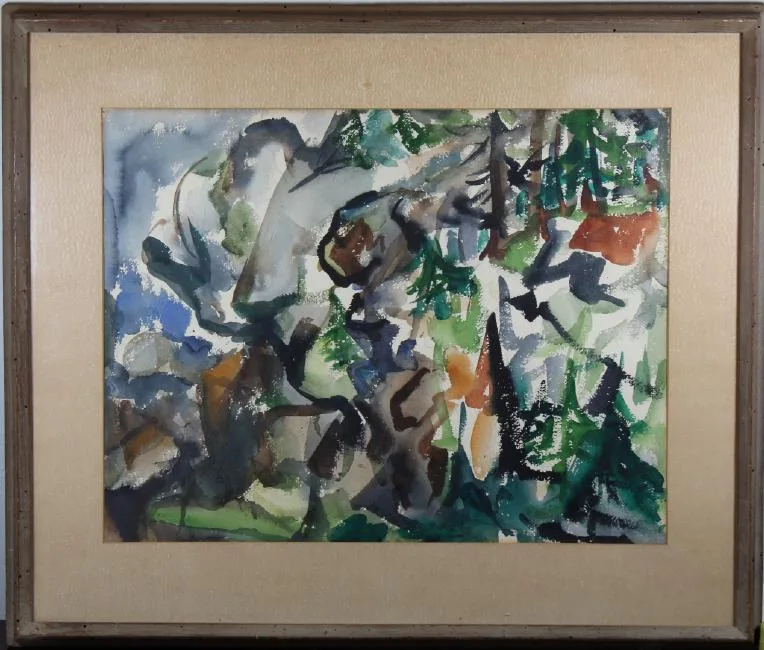 Untitled by Yolanda Fusco, Watercolor, sold Jul 2018