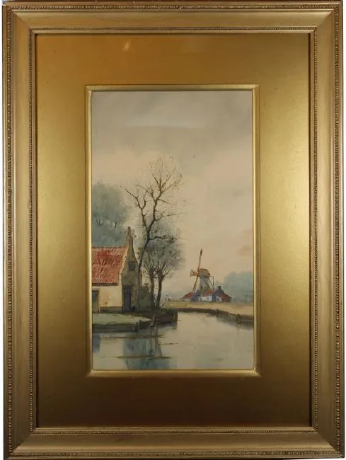 George Herdle, Untitled, Watercolor