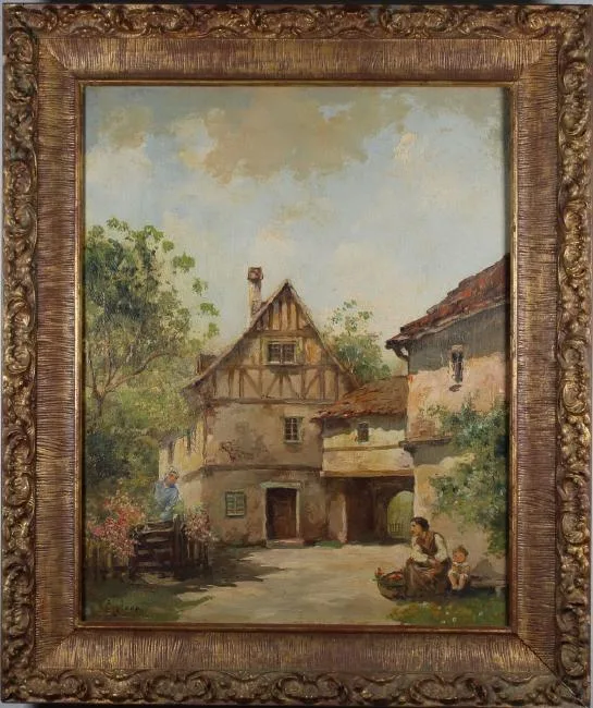 Eugene La Foret, Untitled, Oil on Canvas
