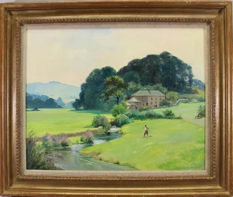 Untitled by Leonard Gordon Andrews, Oil on canvas, offered Jul 2018