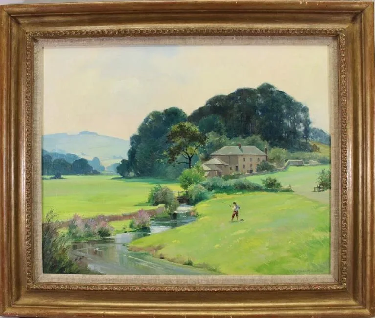 Untitled by Leonard Gordon Andrews, Oil on canvas, offered Jul 2018