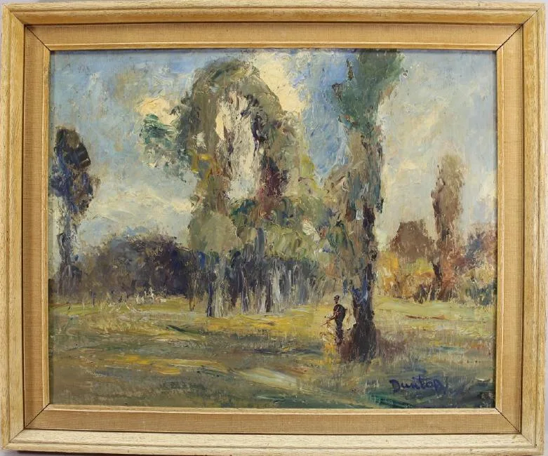 Untitled by Ronald Ossory Dunlop, Oil on canvas, offered Jul 2018