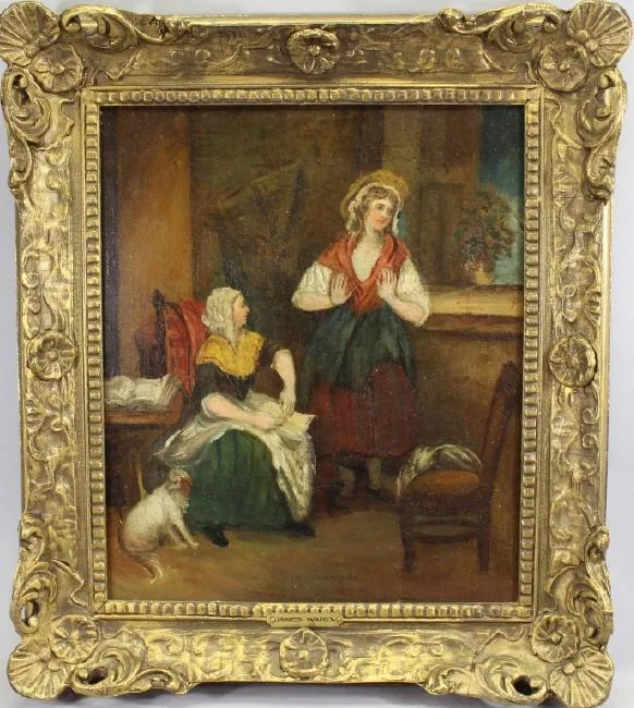Untitled by James Ward, Oil on canvas, offered Jul 2018