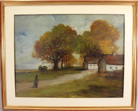 Ern Marko, Untitled, oil on board