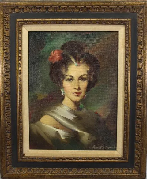Alex Redmond, Untitled, Oil on board