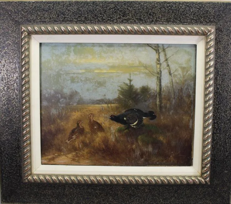 Untitled by Otto Scheuerer, oil on canvas, offered Jul 2018