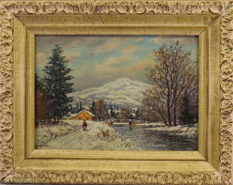 Untitled by William Frederick Paskell, Oil on board, sold Jul 2018