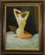 Nude in Bed, Helmuth Stone Gallery 2018