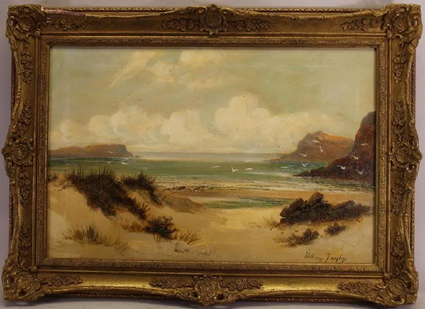 Untitled by William Langley, Oil, offered Jul 2018