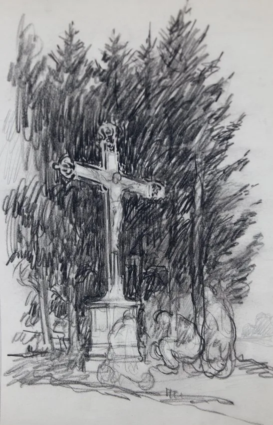 Untitled by Henry O'Connor, Pencil, offered Jul 2018