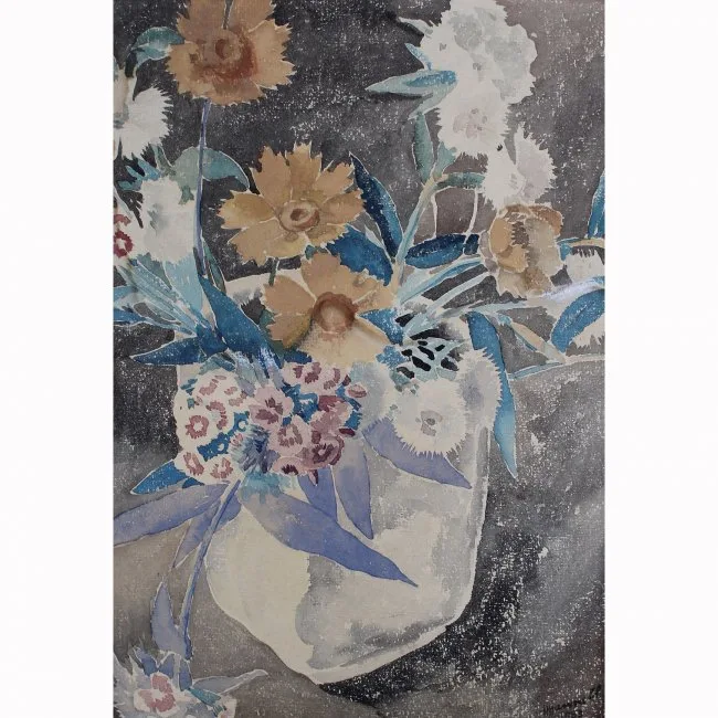 Untitled by Hazel Hannell, Watercolor, sold Jul 2018