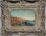 Félix Ziem, Canal in Venice
