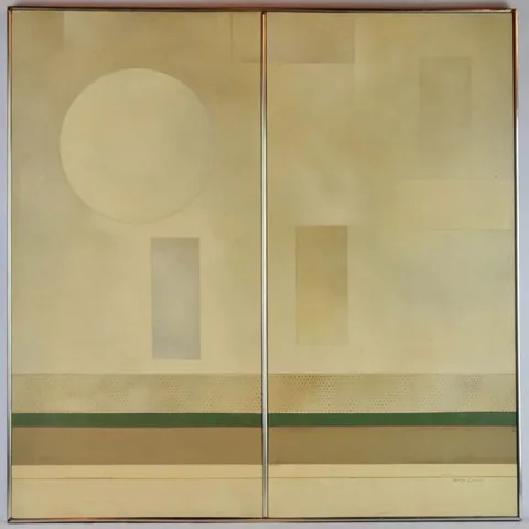 Eugenia Okoshi, Equinox, Oil on canvas