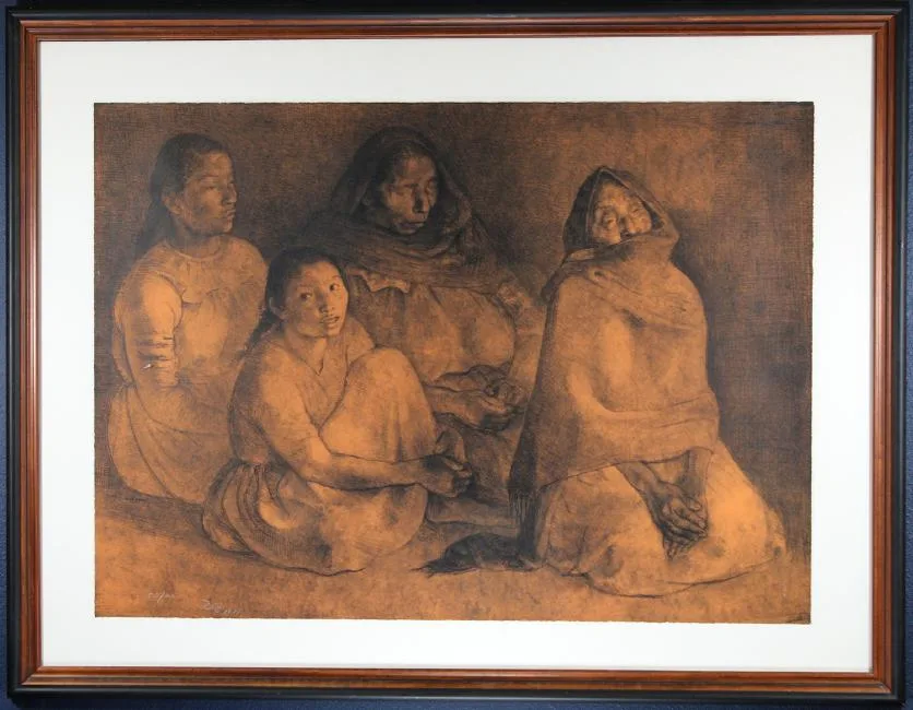Untitled by Francisco Zúñiga, Lithograph, sold Aug 2018