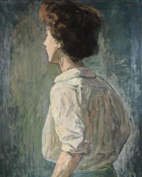 Lambro Ahlas, Untitled, Oil on canvas