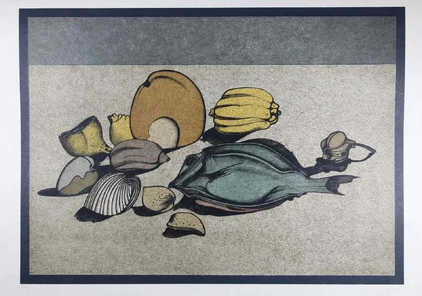 Untitled by Mihail Chemiakin, Lithograph, sold Aug 2018