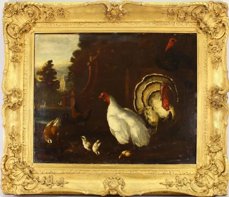 Untitled by Pieter Casteels III, Oil on canvas, offered Aug 2018