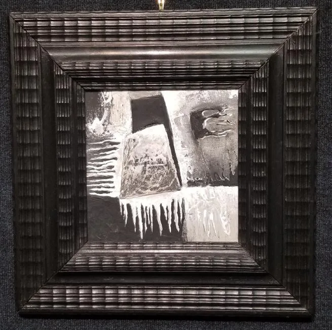 Untitled by Mario Bionda, Oil on board, sold Aug 2018